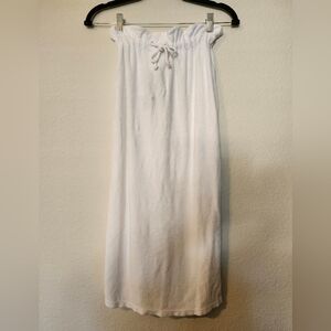 Vintage Souls White Terry Cloth Skirt XS